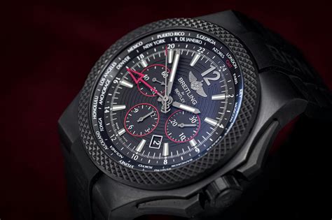 breitling bentley gmt light body b04 midnight carbon